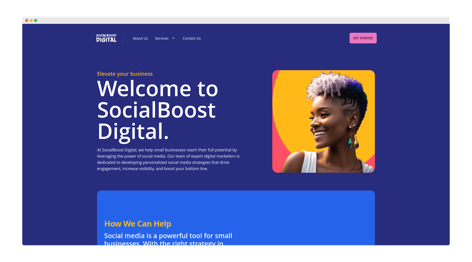 Social boost website